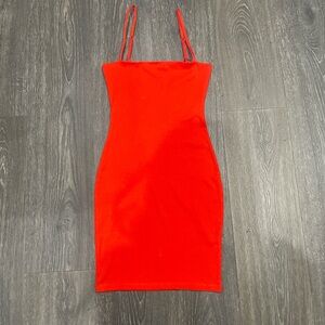 Zara Vibrant Red Mini Dress